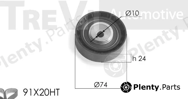 Trevi Automotive KD1164 — Timing Belt Kit