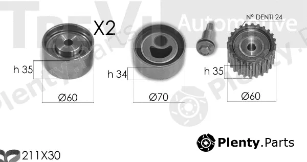 Trevi Automotive KD1398 — Timing Belt Kit