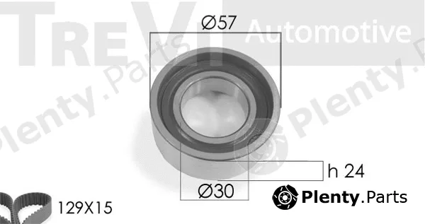 Trevi Automotive KD1209 — Timing Belt Kit