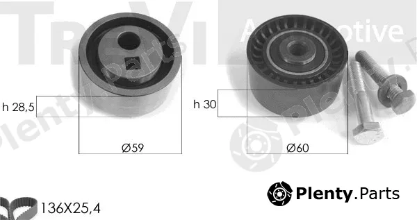 Trevi Automotive KD1046 — Timing Belt Kit