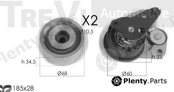 Trevi Automotive KD1332 — Timing Belt Kit