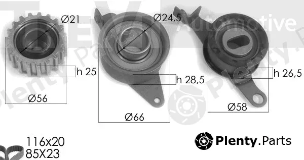 Trevi Automotive KD1124 — Timing Belt Kit