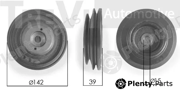 Trevi Automotive PC1083 — Belt Pulley, crankshaft