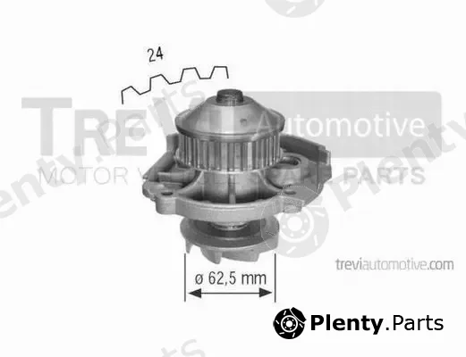 Trevi Automotive TP839 — Water Pump, engine cooling