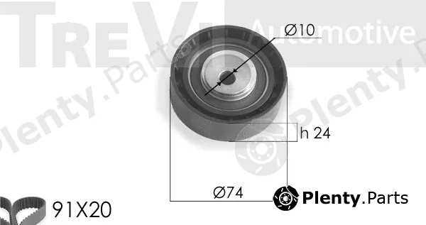 Trevi Automotive KD1163 — Timing Belt Kit