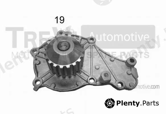 Trevi Automotive TP1038 — Water Pump, engine cooling