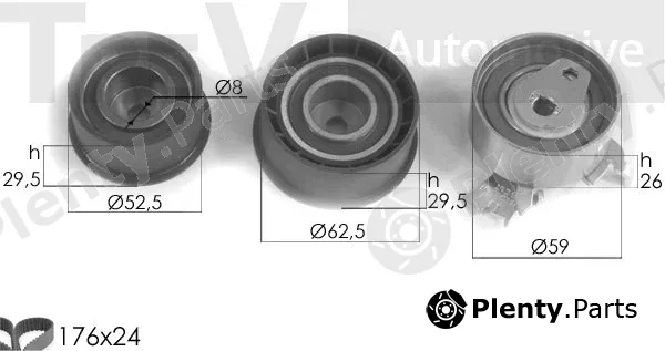 Trevi Automotive KD1073 — Timing Belt Kit