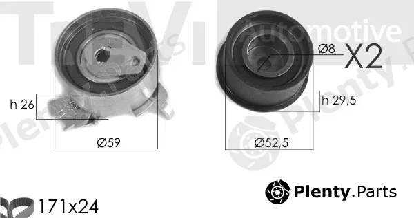 Trevi Automotive KD1386 — Timing Belt Kit