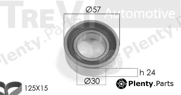 Trevi Automotive KD1205 — Timing Belt Kit