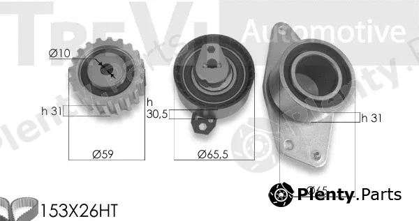 Trevi Automotive KD1457 — Timing Belt Kit