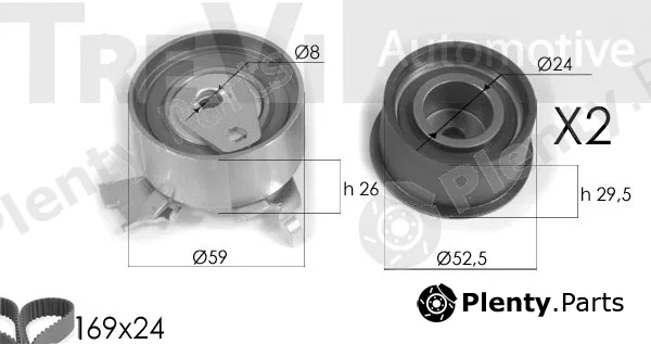 Trevi Automotive KD1177 — Timing Belt Kit