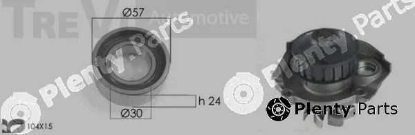 Trevi Automotive KD1089HP — Water Pump & Timing Belt Kit