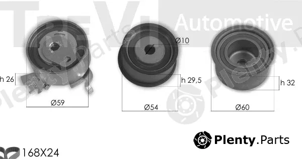 Trevi Automotive KD1384 — Timing Belt Kit