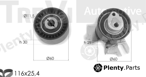 Trevi Automotive KD1460 — Timing Belt Kit