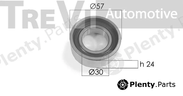 Trevi Automotive TD1506 — Deflection/Guide Pulley, timing belt