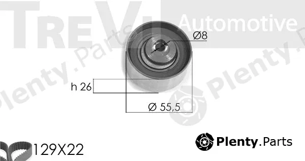 Trevi Automotive KD1091 — Timing Belt Kit