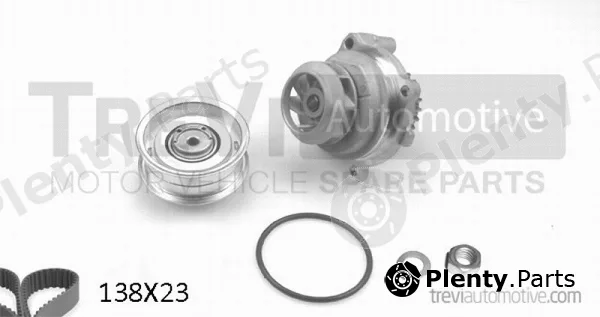 Trevi Automotive KD1158HP — Water Pump & Timing Belt Kit