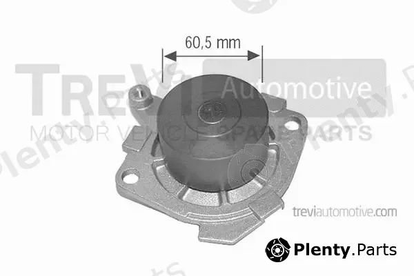Trevi Automotive TP716 — Water Pump, engine cooling