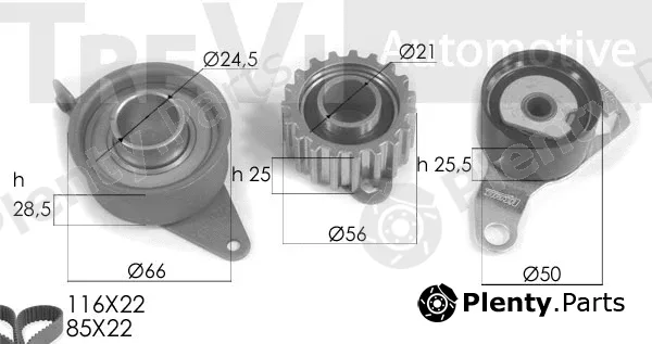 Trevi Automotive KD1157 — Timing Belt Kit