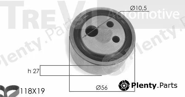 Trevi Automotive KD1027 — Timing Belt Kit