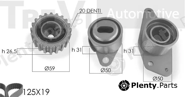 Trevi Automotive KD1009 — Timing Belt Kit