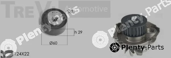 Trevi Automotive KD1208HP — Water Pump & Timing Belt Kit