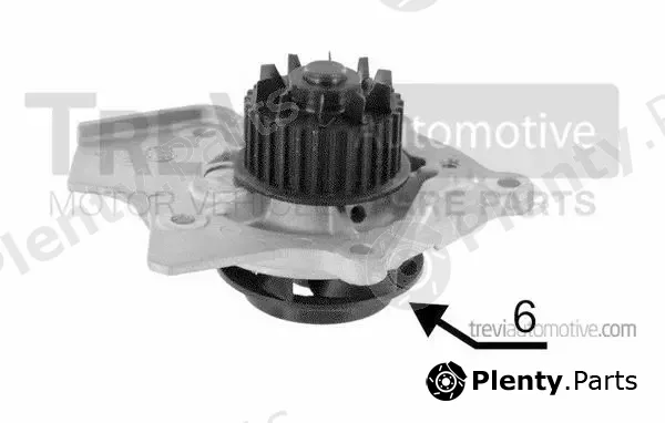 Trevi Automotive TP1172 — Water Pump, engine cooling