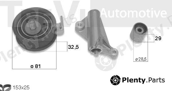 Trevi Automotive KD1276 — Timing Belt Kit