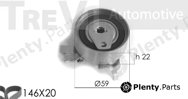 Trevi Automotive KD1169 — Timing Belt Kit