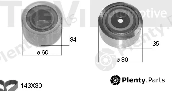 Trevi Automotive KD1195 — Timing Belt Kit