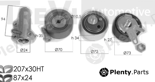 Trevi Automotive KD1297 — Timing Belt Kit