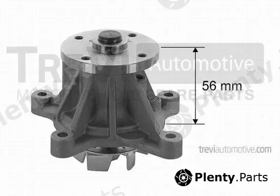 Trevi Automotive TP1236 — Water Pump, engine cooling