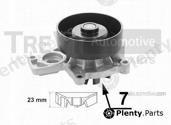 Trevi Automotive TP1449 — Water Pump, engine cooling