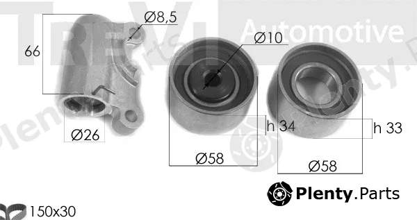 Trevi Automotive KD1448 — Timing Belt Kit