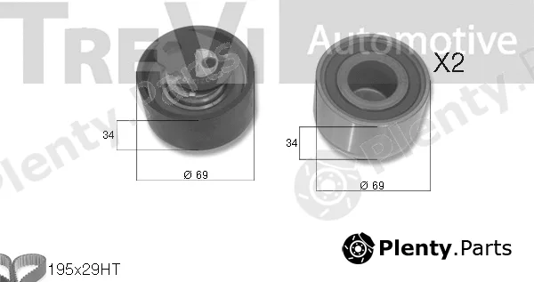 Trevi Automotive KD1329 — Timing Belt Kit