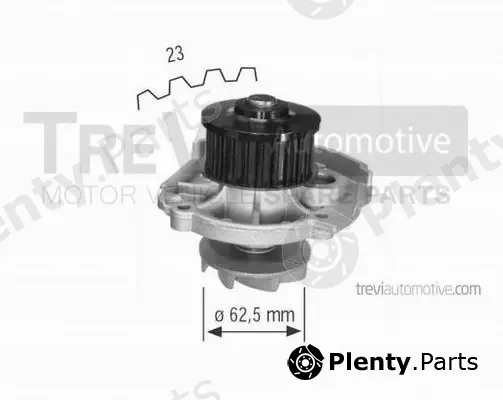 Trevi Automotive TP966 — Water Pump, engine cooling