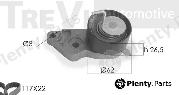 Trevi Automotive KD1204HP — Water Pump & Timing Belt Kit