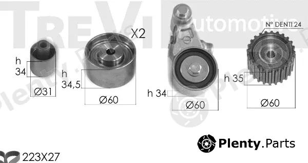 Trevi Automotive KD1400 — Timing Belt Kit