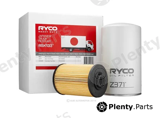 Ryco RSK133 — Filter Set