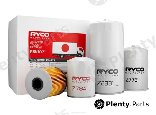 Ryco RSK107 — Filter Set