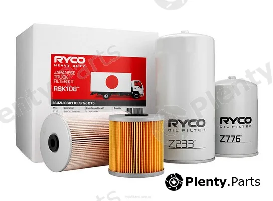 Ryco RSK108 — Filter Set