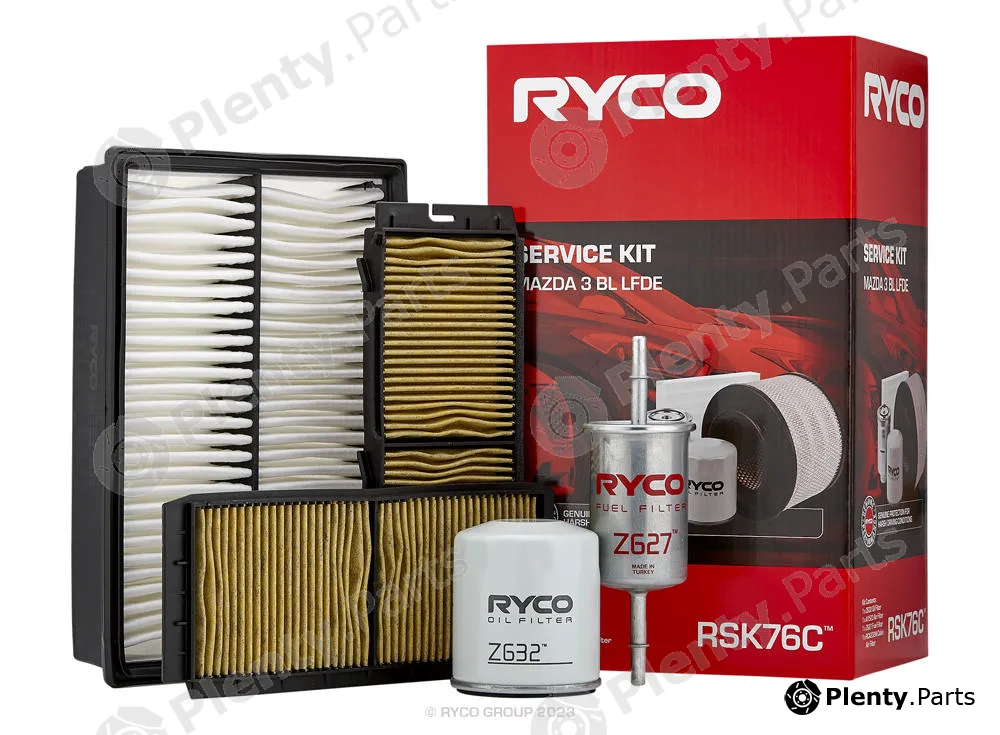 Ryco RSK76C — Filter Set