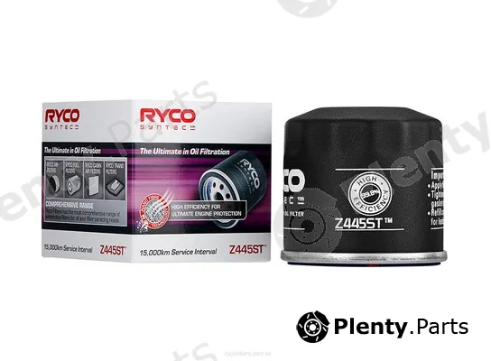 Ryco Z445ST — Oil Filter