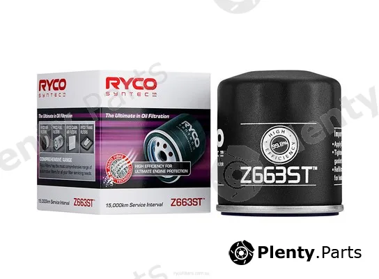 Ryco Z663ST — Oil Filter