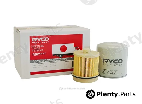 Ryco RSK111 — Filter Set