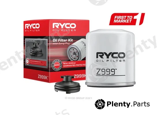 Ryco Z999K — Oil Filter