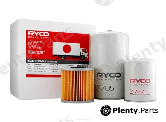 Ryco RSK109 — Filter Set