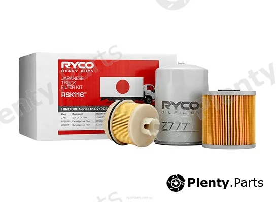Ryco RSK116 — Filter Set