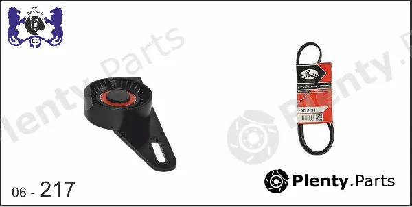 Dexwal Mobidex 06-217 — V-Ribbed Belt Set