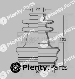 Borg & Beck BCB2417 — Bellow Kit, drive shaft
